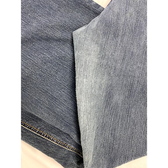 american rag bootcut medium wash jeans curvy plus size 16 short high rise - Picture 6 of 8